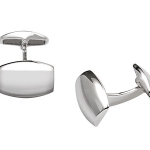 Silver-Cufflinks-Barrel-Shaped-CK00088
