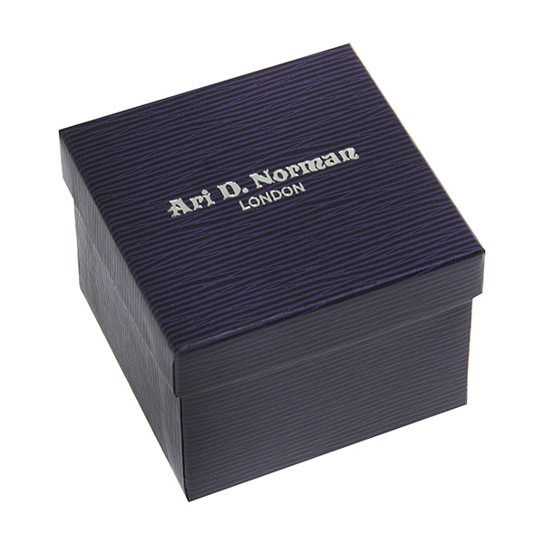 Ari D Norman gift box pictured closed.