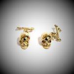 Gold-Skull-&-bones-Cufflinks-CCKN00022