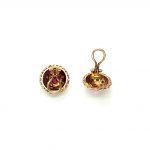 Gold-Ruby-Clip-on-Earrings-CE00002