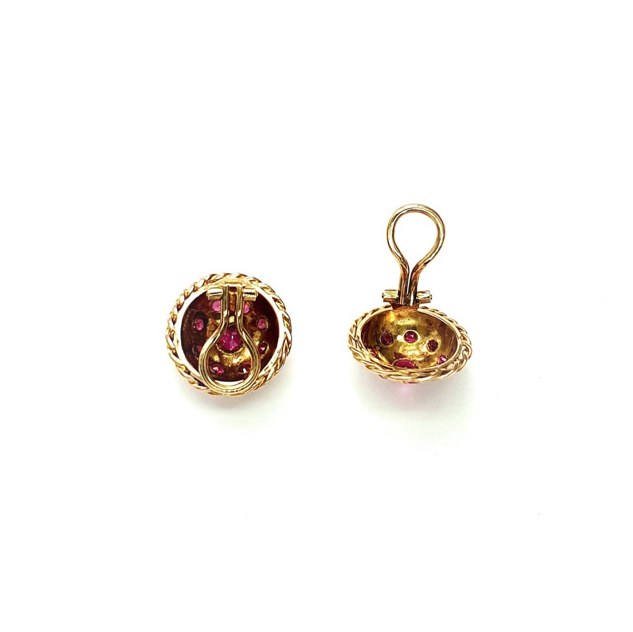 Gold-Ruby-Clip-on-Earrings-CE00002