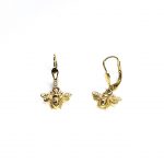 9ct-Gold-Bumble-Bee-Drop-Earrings-With-French-Wire-Fittings-ED00823