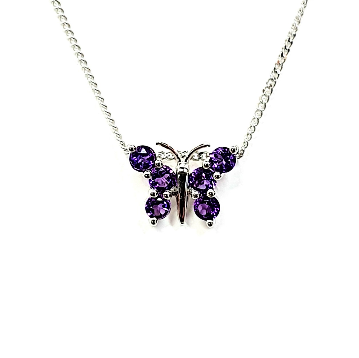 18ct-White-Gold-Amethyst-Butterfly-Pendant-&-Chain-PCA00407