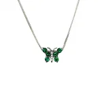Emerald-&-Diamond-Butterfly-Pendant-Necklace-PCA00417