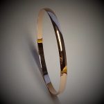 5mm-9ct-Rose-Gold-Plain-D-Shape-Bangle-B0048