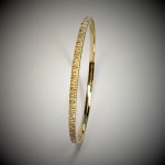 9ct-Gold-Bangle-With-a-Tree-Bark-Pattern-B0050