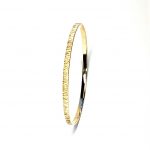 9ct-Gold-Bangle-With-a-Tree-Bark-Pattern-B0050