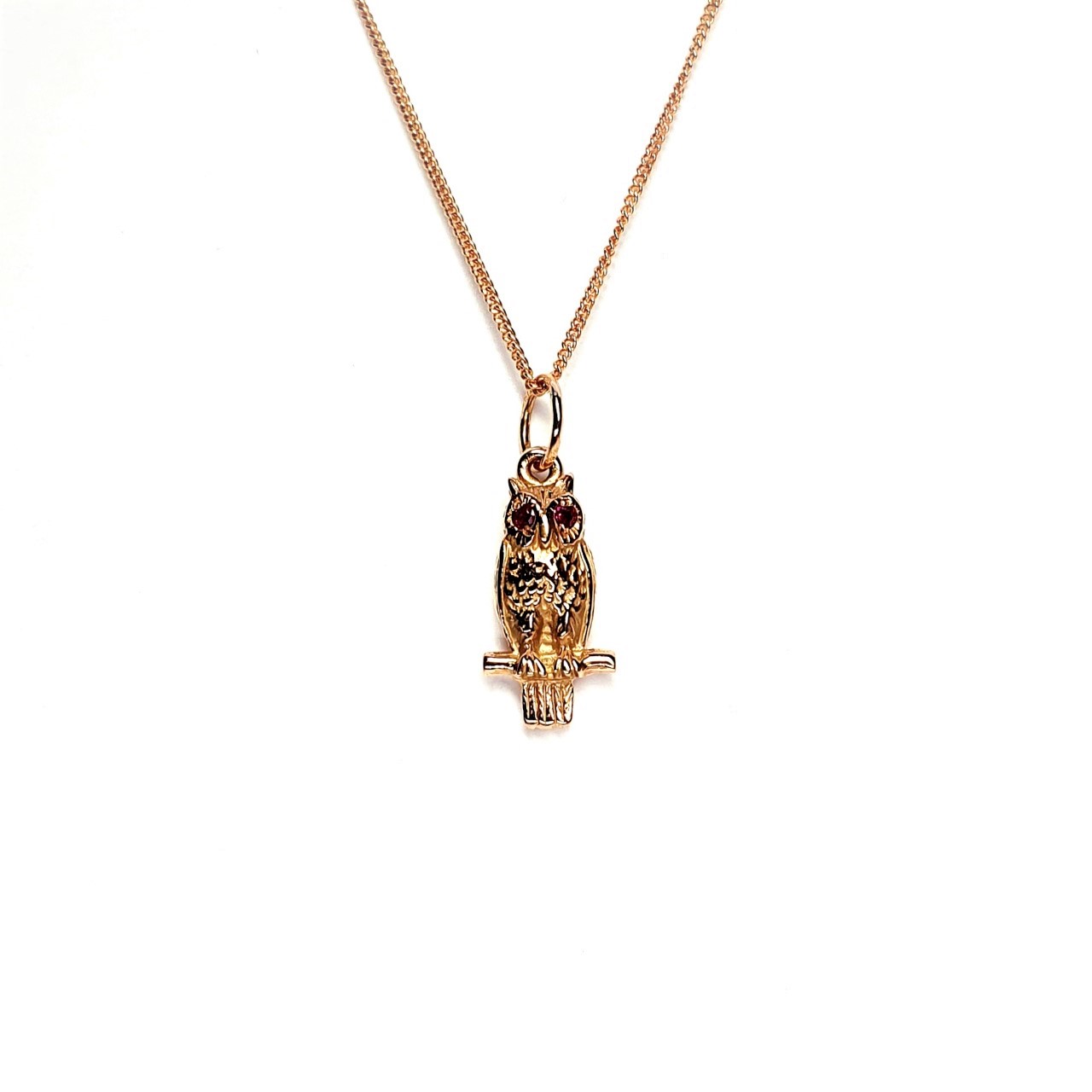 9ct-Yellow-Gold-Owl-Necklace-With-Ruby-Eyes-CMP0004