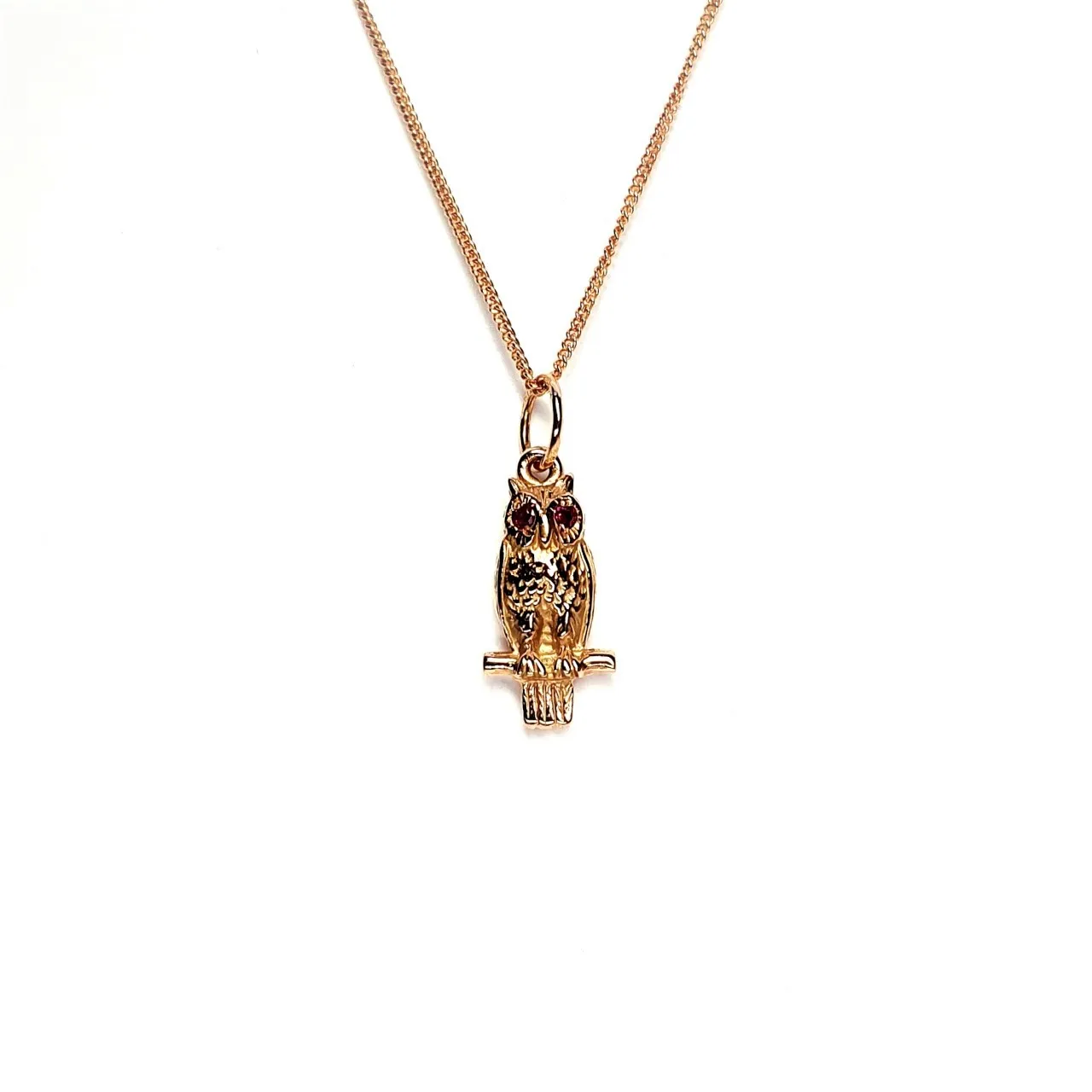 9ct-Yellow-Gold-Owl-Necklace-With-Ruby-Eyes-CMP0004