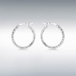 18ct-White-Gold-15mm-Diamond-Cut-Hoop-Earrings-EL00148