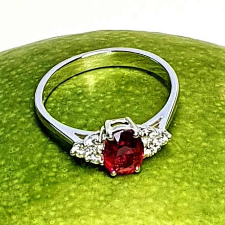 18ct-White-Gold-Oval-Ruby-and-Diamond-Ring-RA00670