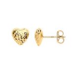 Gold-Heart-Stud-Earrings-ESP00112