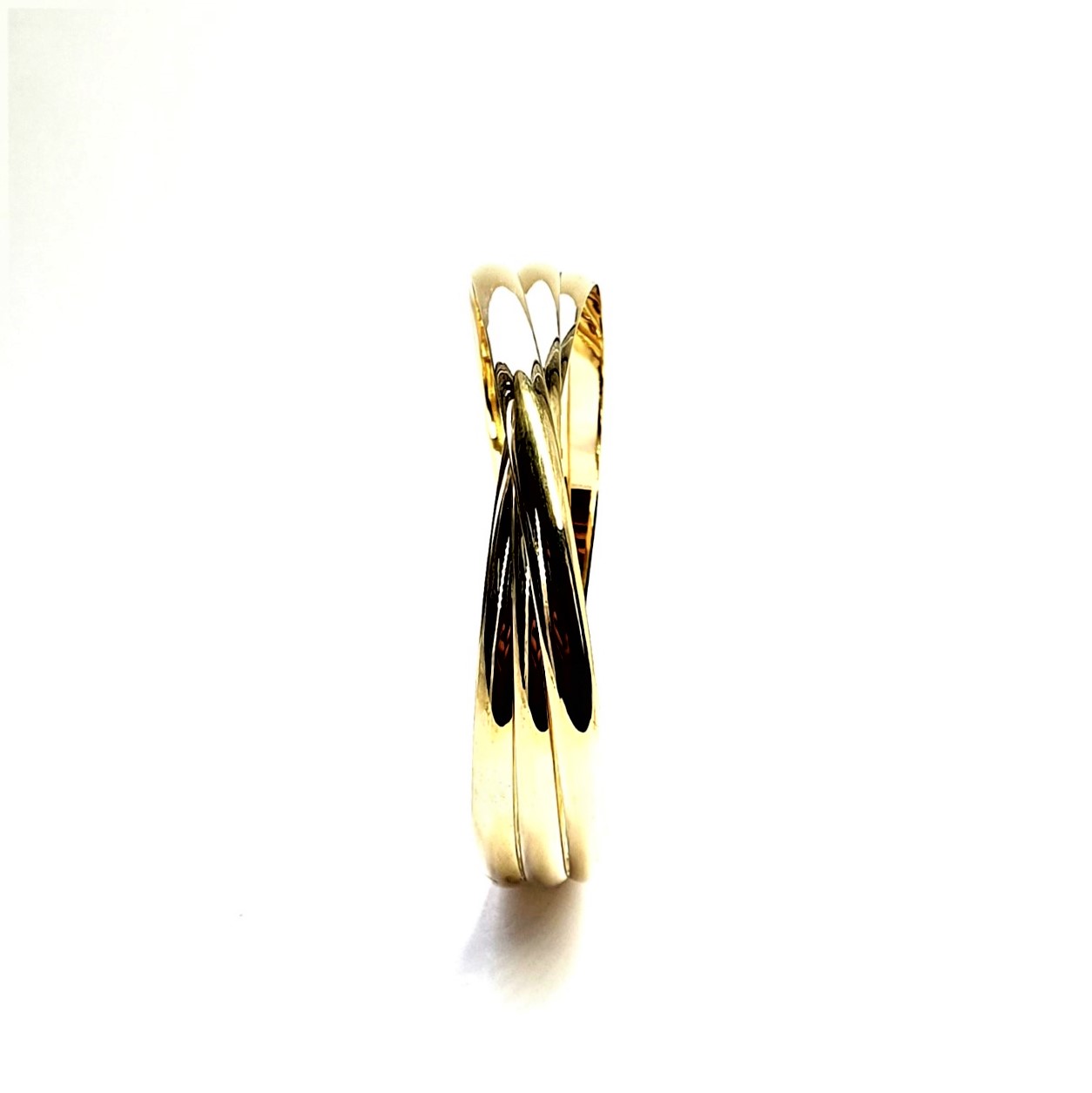 All-9ct-Yellow-Gold-Russian-Trinity-Bangle-B00055