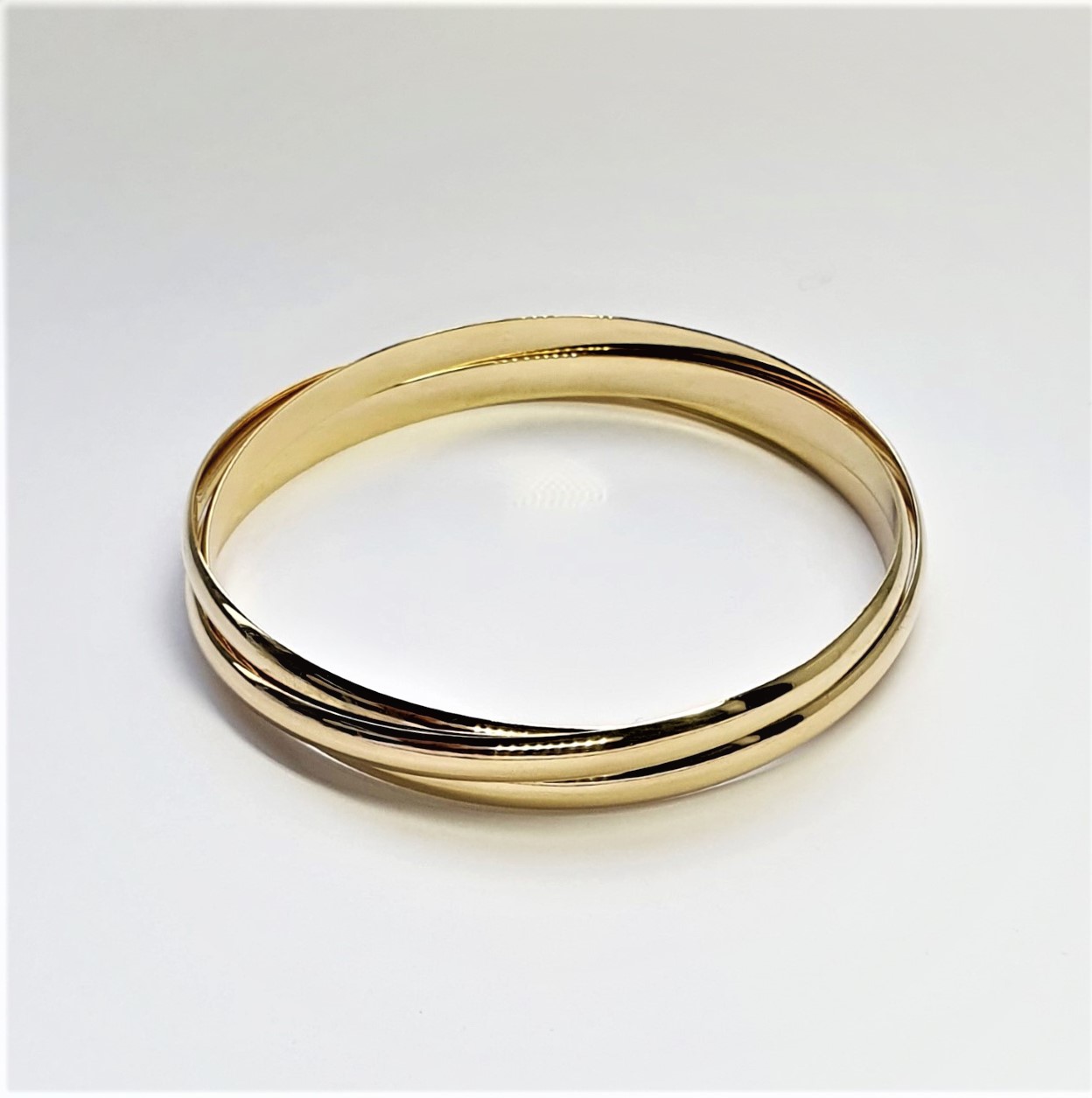 All-9ct-Yellow-Gold-Russian-Trinity-Bangle-B00055