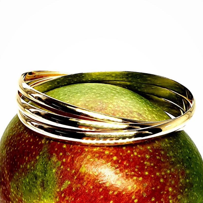 All-9ct-Yellow-Gold-Russian-Trinity-Bangle-B00055