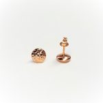 Diamond-Cut-Pattern-9ct-Rose-Gold-Disc-Stud-Earrings-ESP0113