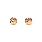 Diamond-Cut-Pattern-9ct-Rose-Gold-Disc-Stud-Earrings-ESP0113