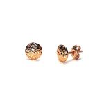 Diamond-Cut-Pattern-9ct-Rose-Gold-Disc-Stud-Earrings-ESP00114