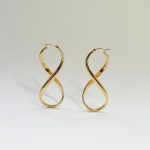 9ct-Gold-Figure-Of-Eight-Infinity-Hoop-Earrings-EL00155