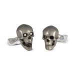 Sterling-Silver-Grey-Skull-Cufflinks-With-Popping-Diamond-Eyes-CK00293