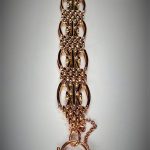 Fancy-Vintage-Rose-Gold-Gate-Bracelet-With-Padlock-Clasp-BLQ00020