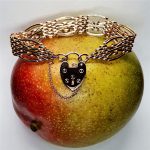 Fancy-Vintage-Rose-Gold-Gate-Bracelet-With-Padlock-Clasp-BLQ00020