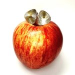 Vintage-Diamond-Cut-Sunburst-Pattern-9ct-Gold Triangular Cufflinks CKNQ0021