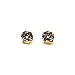 18ct-Yellow-&-White-Gold-Knot-Stud-Earrings-ESA00498