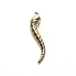 50mm-Long-Second-Hand-9ct-Gold-Horn-of-Life-Pendant-PQ00038