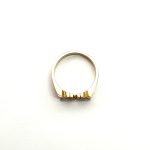 "Solid 9ct Gold Mum Ring - Highly polished, London workshop-crafted tribute to motherhood, customizable with optional hand engraving."