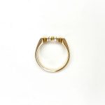 Solid 9ct Gold Mum Ring - Highly polished, London workshop-crafted tribute to motherhood, customizable with optional hand engraving.