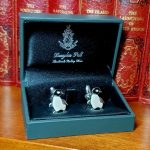 Sterling-Silver-Enamel-Penguin-Cufflinks-CK00309