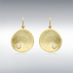 The-Keighley-Brushed-Concave-Organic-9ct-Gold-Disc-Drop-Earrings-ED00831