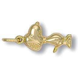 Snoopy having a snooze made in Italy measuring 19mm x 11mm x 4mm or 26.3mm including the top link a 3D puffed hollow construction.