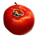 The Verona Intertwined Opposite Double Heart Ring is crafted in London from 9ct white gold with a highly polished finish R00151.