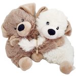 Gold expanding baby bangle 5mm wide with a diamond cut pattern BBG0003 shown in between two cuddling toy teddy bears