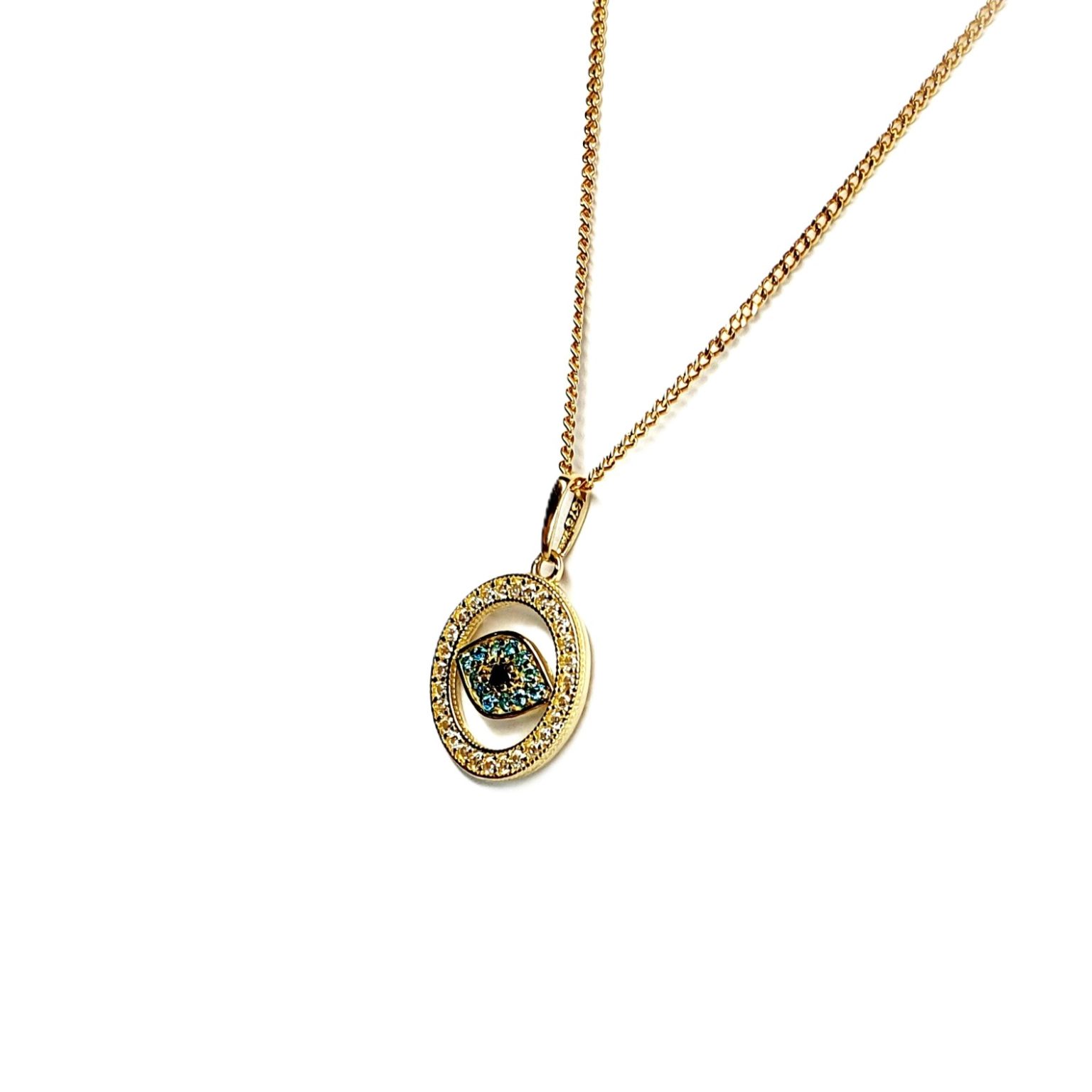 Protector's Charm: 9ct Gold Evil Eye (PC00548)