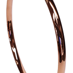 Heavy 9-carat rose gold slave bangle B00056.