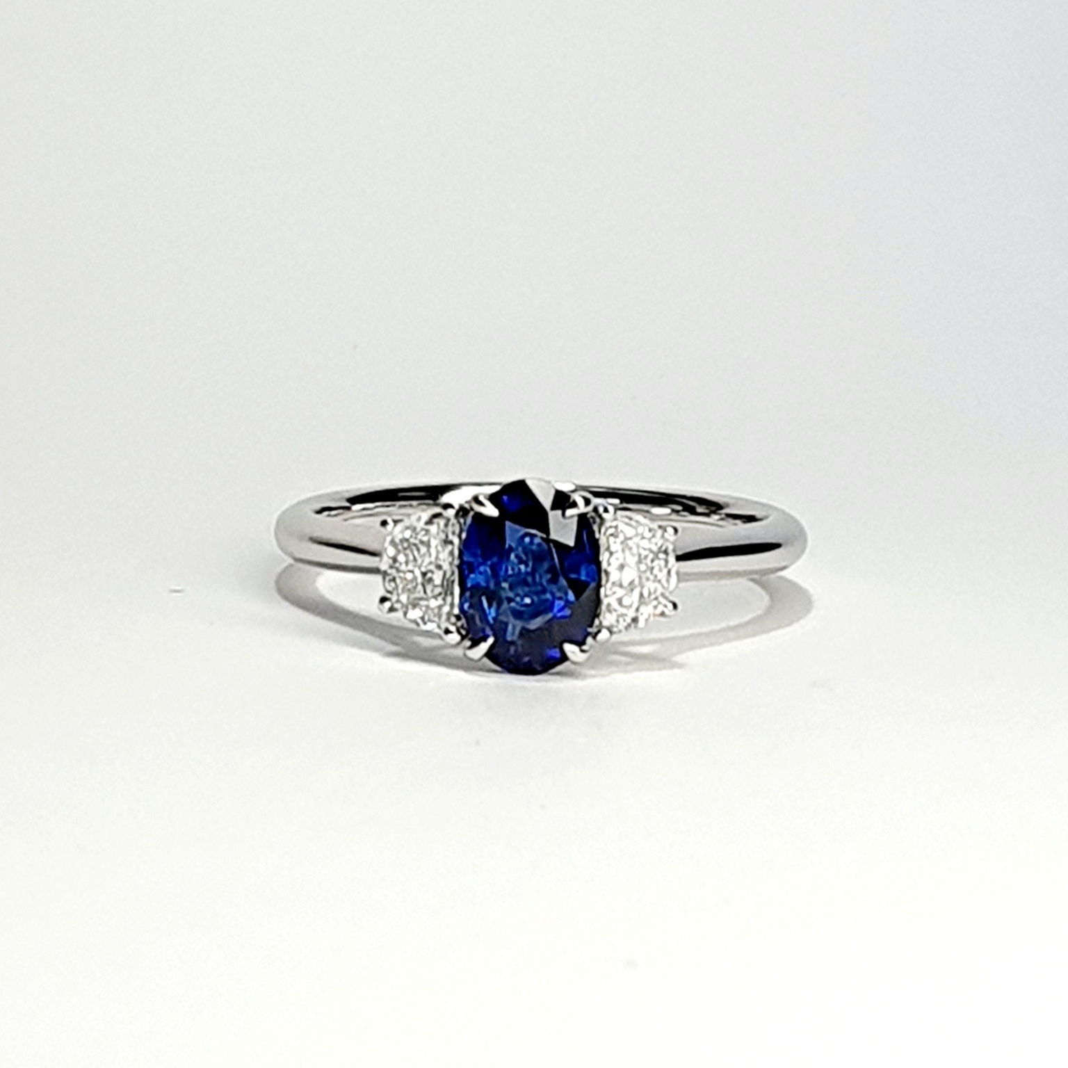 45th and 65th wedding anniversary sapphire and diamond ring