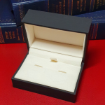 Picture of Francis Howard Cufflink Box Opened Shown At An Angle.