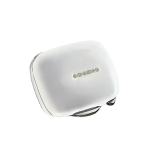 Hallmark detailing on silver pill box base, shown against a white background Close-up view highlighting hallmark engravings and subtle curves on the base of the cushion-shaped silver pill box.