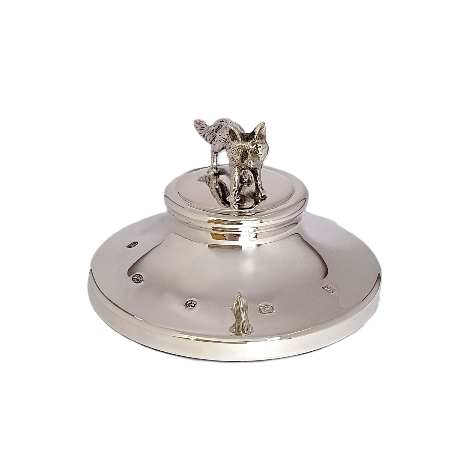 Elegant fox sculpture inspired by Foxcombe Hill Oxfordshire