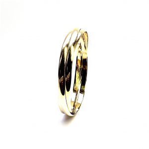 All-9ct-Yellow-Gold-Russian-Trinity-Bangle-B00055