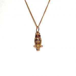 9ct-Rose-Gold-Owl-Pendant-Necklace-CMP0006