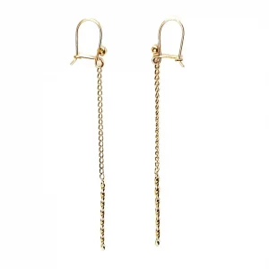 9ct-Gold-Chain-Drop-Earrings-ED0830