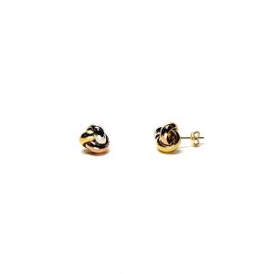 18ct-Gold-Russian-Triple-Knot-Stud-Earrings-ESA00497