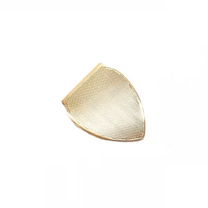 9ct gold engine-turned, barely patterned money clip MCG00008.